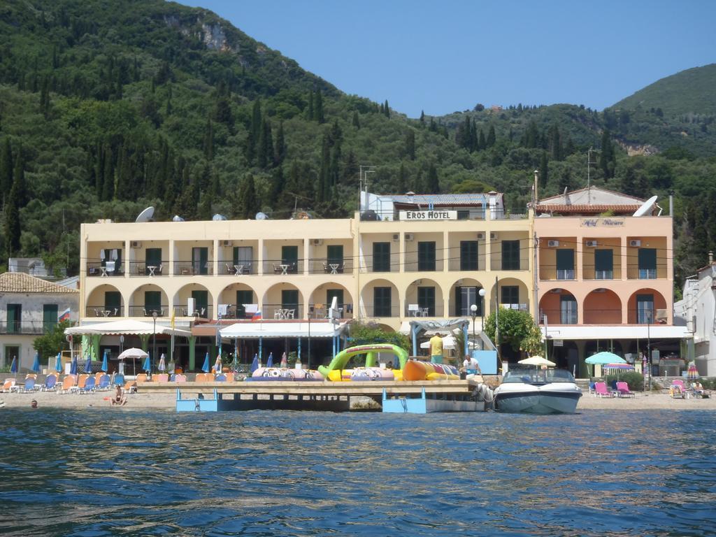 Eros Beach Hotel Benitses  Extérieur photo